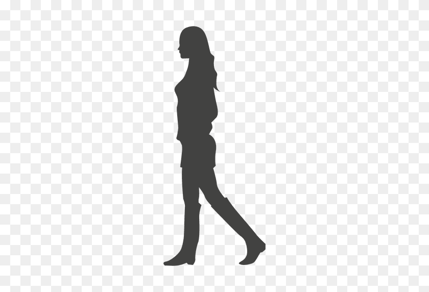 512x512 Silhouette Png Clipart - Person Silhouette PNG