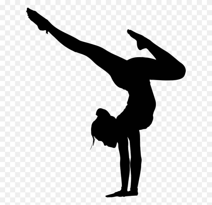 632x750 La Silueta De Yoga De Aptitud Física Ejercicio Femenino - Pilates De Imágenes Prediseñadas