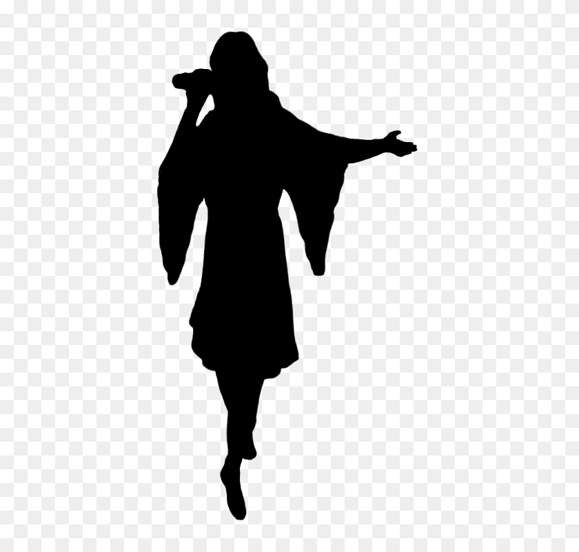 407x740 Silhouettes Of People - Silhouette PNG