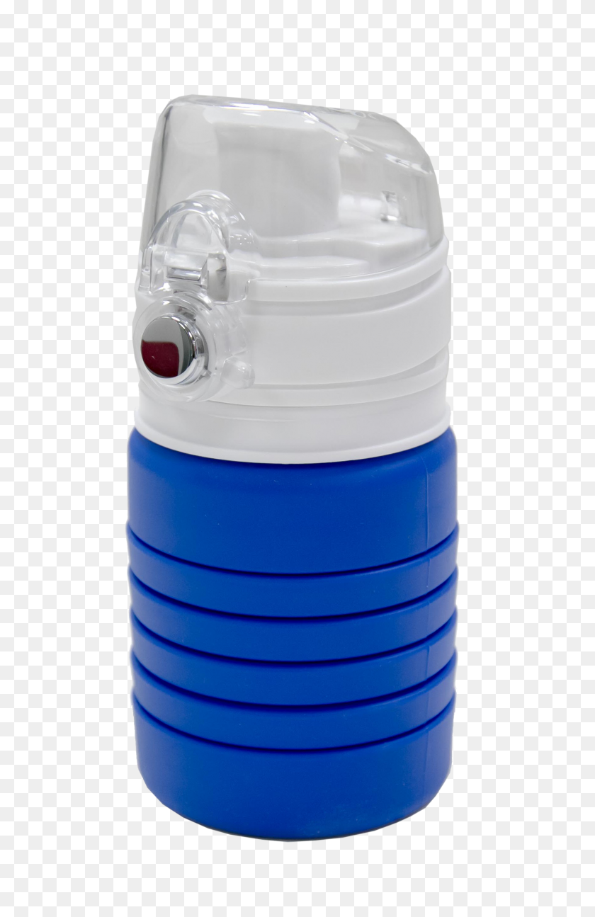 1728x2736 Botella De Silicona Plegable De Viaje - Botella De Agua Png