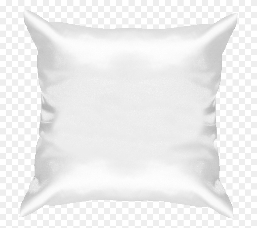 716x686 Silk White Pillow Transparent Png - Pillow PNG