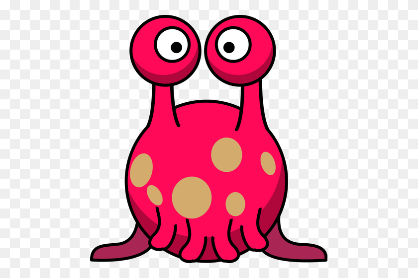 477x500 Silly Alien - Silly Clipart