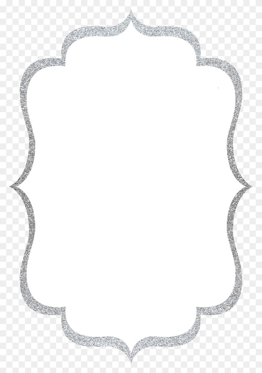 1440x2100 Silver Glitter Png - Gold Glitter Frame PNG