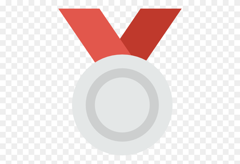 512x512 Icono De La Medalla De Plata - Clipart De La Medalla De Plata