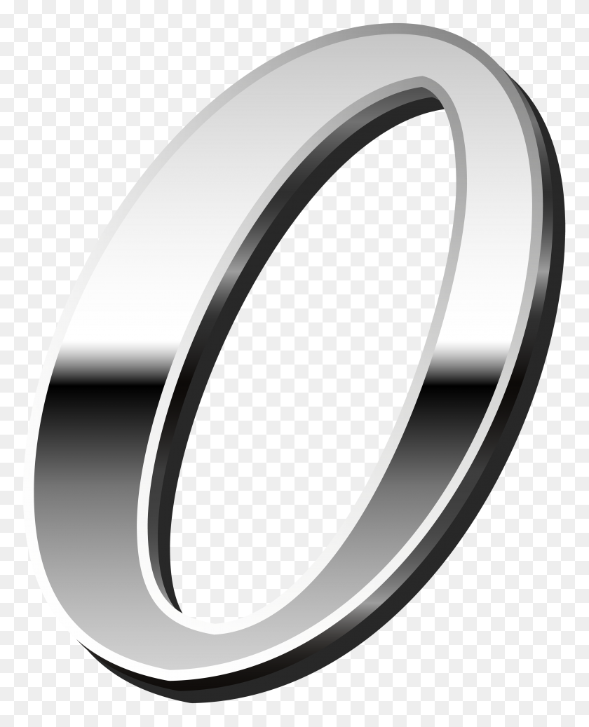 3990x5000 Silver Number Zero Png Clip - Silver Circle PNG