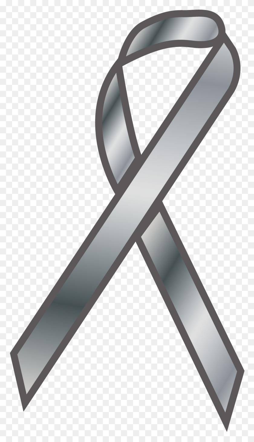 1280x2296 Socios De La Comunidad Silver Ribbon - Silver Ribbon Png