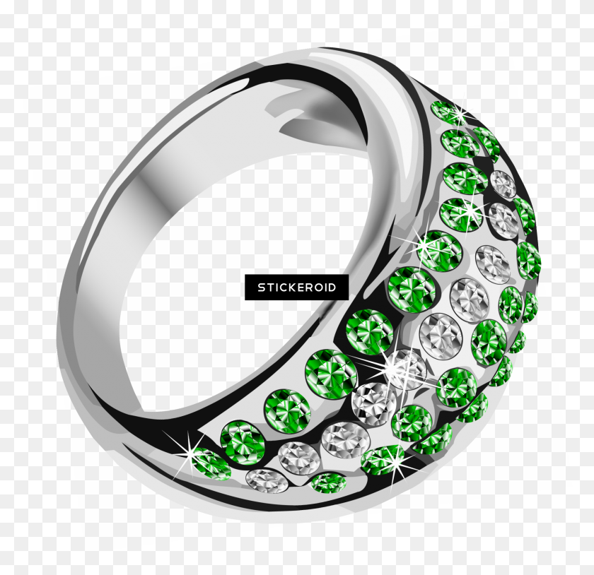 1911x1849 Silver Ring Diamond Jewelry - Smoke Ring PNG