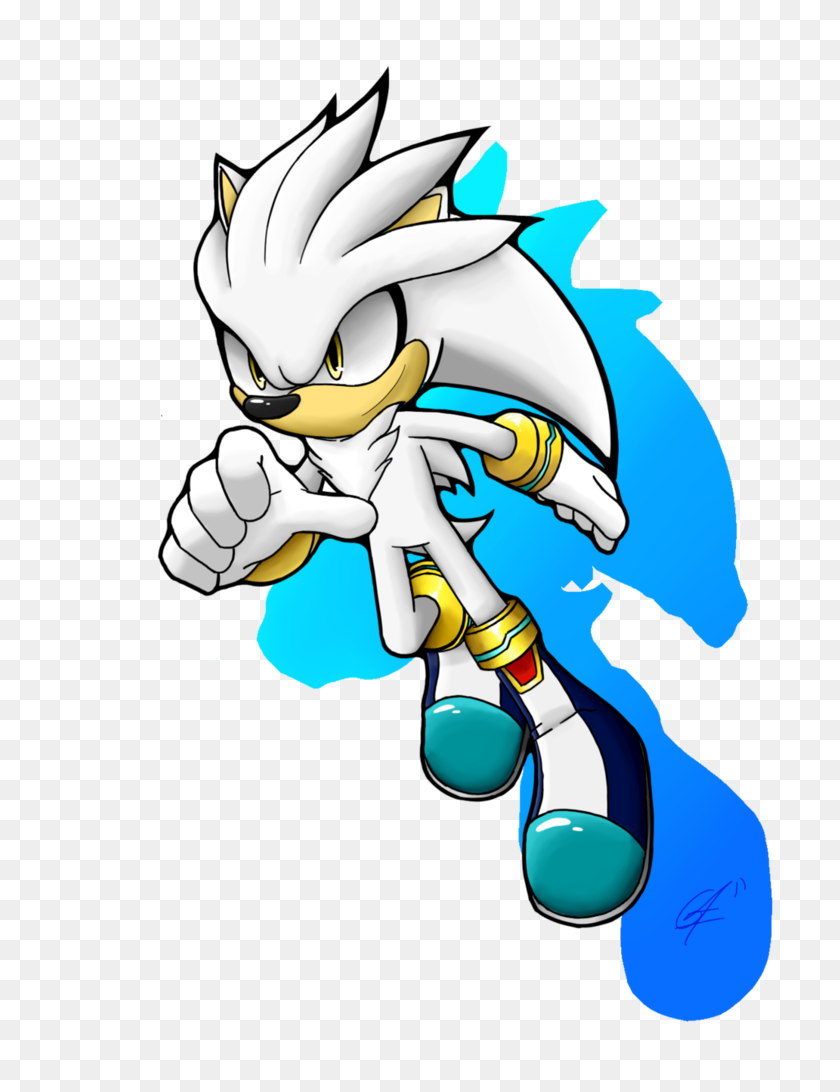 774x1032 Silver The Hedgehog - Silver The Hedgehog Png