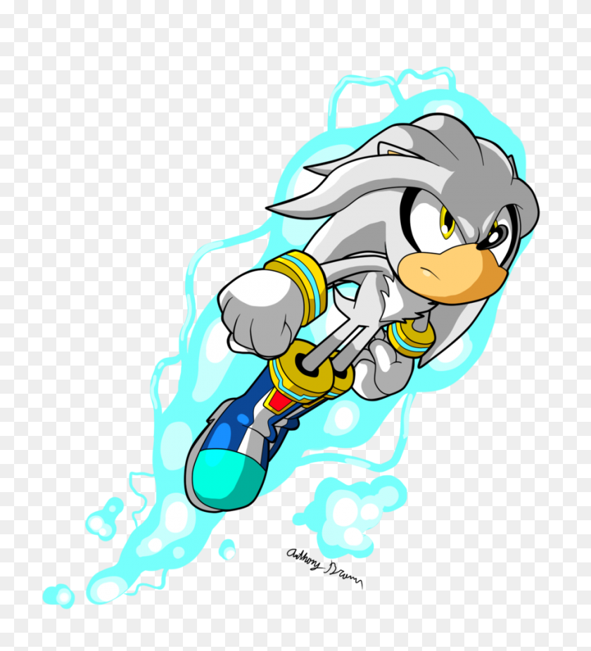 900x1000 Silver The Hedgehog Images Silver Hd Wallpaper And Background - Silver The Hedgehog PNG