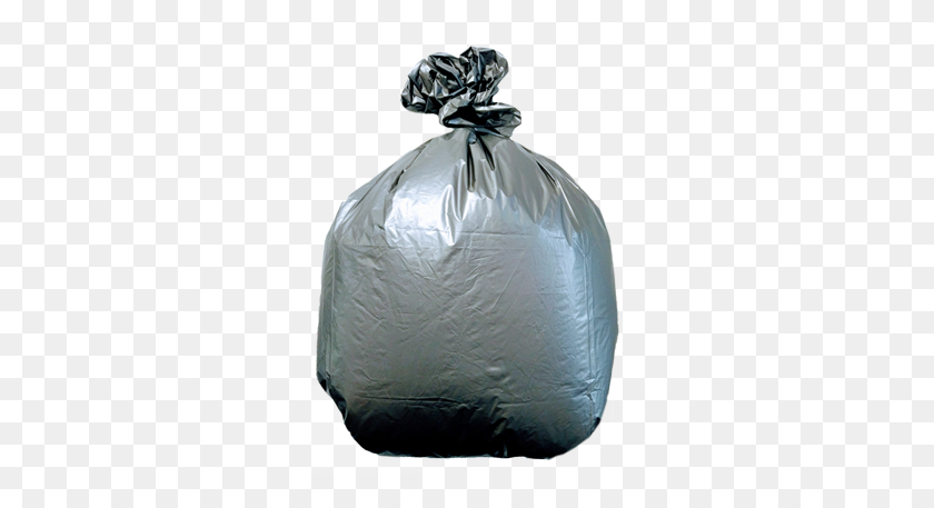 397x397 Silver Trash Bags - Trash Bag PNG