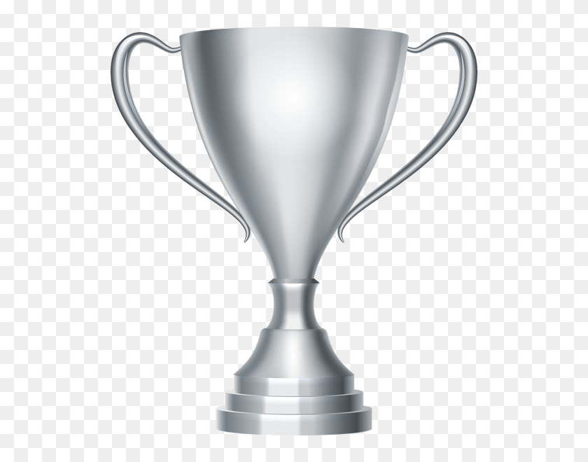 538x600 Silver Trophy Cup Award Transparent Png Clip Art Gallery - Silver PNG
