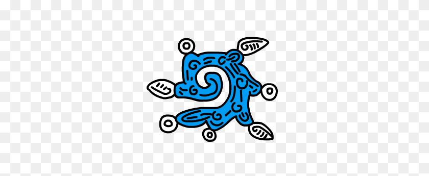 285x285 Simbolo Agua Náhuatl Xitlalli En El Arte Y Los Tatuajes - Azteca Png
