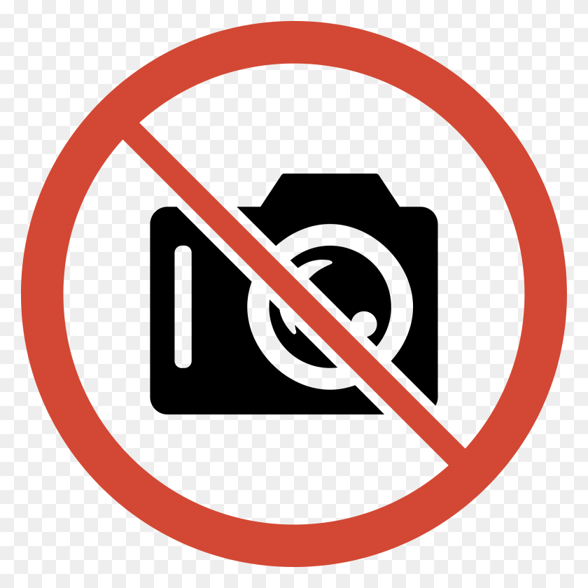 2400x2400 Similiar Camera Sign Keywords With Security Camera In Use Sign - Exit Slip Clipart