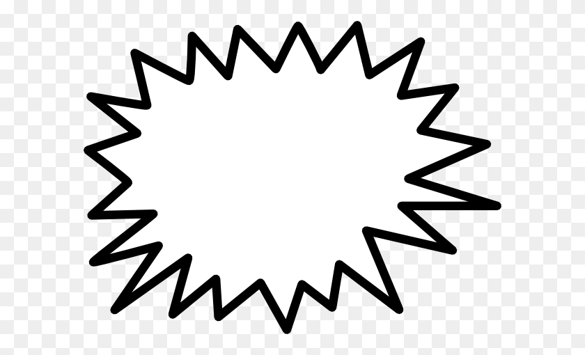600x450 Similiar Starburst Shape Clip Art Keywords Clipartbarn - Shapes Black And White Clipart
