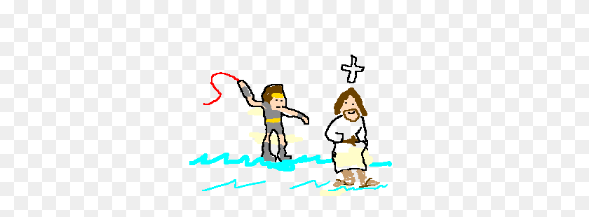 300x250 Simon Belmont And Jesus Walk Over Water Drawing - Simon Belmont PNG