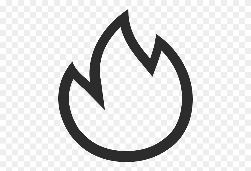 512x512 Simple And Exquisite, Fire, Fire Place Icon With Png And Vector - Fire Symbol PNG
