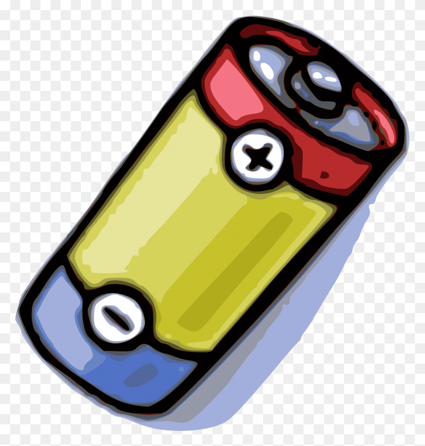 2274x2400 Simple Battery Vector Clipart Image - Remote Clipart