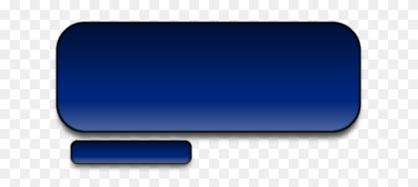 629x317 Simple Blue Text Box - Rectangle Box PNG