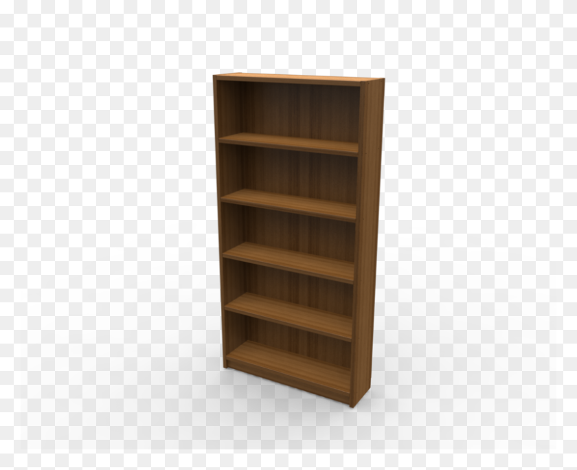 800x640 Simple Book Shelf Cad Model Library Grabcad - Shelf PNG