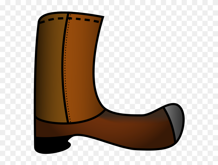 600x575 Simple Boot Png Clip Arts For Web - Boot PNG