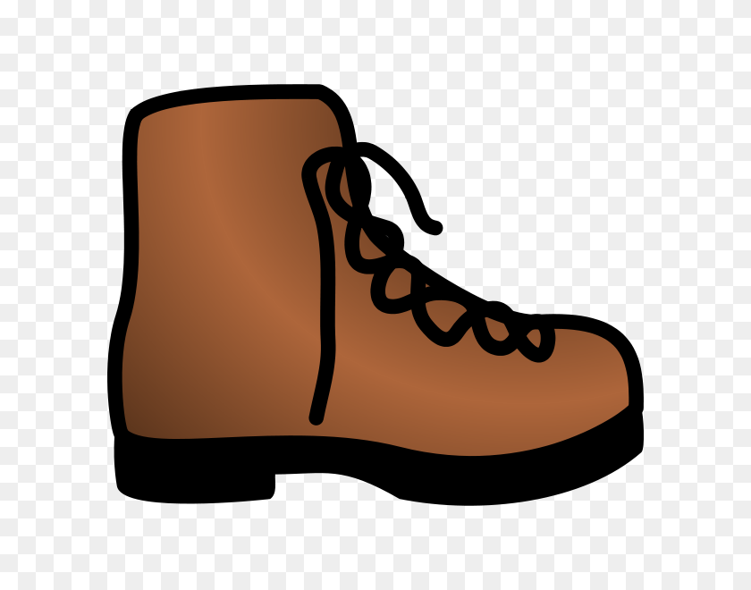 600x600 Simple Brown Boot Png Clip Arts For Web - Boot PNG