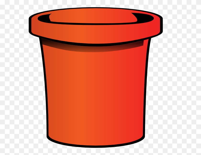 600x588 Simple Bucket Clip Art - Bucket Clipart