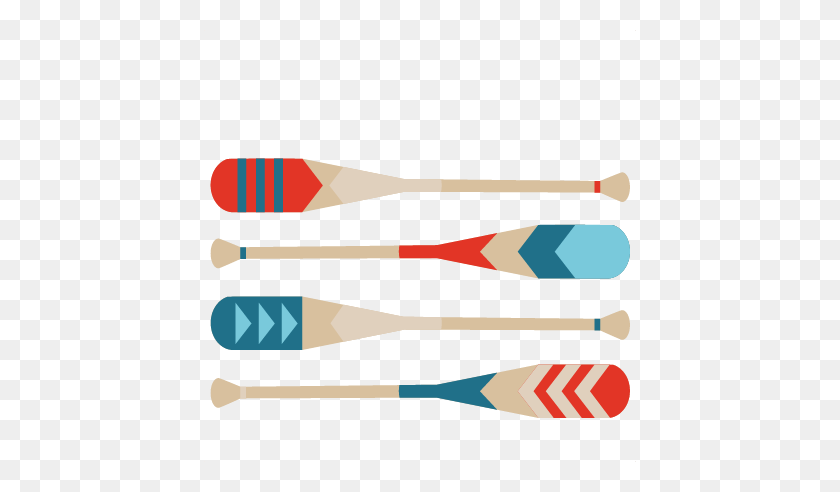 432x432 Simple Canoe Clipart Clip Art Of Kayak Or Canoe With Paddle - Paddle Clipart