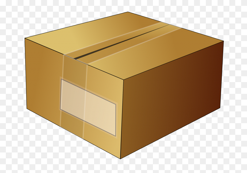 2400x1632 Simple Cardboard Box Icons Png - Cardboard PNG