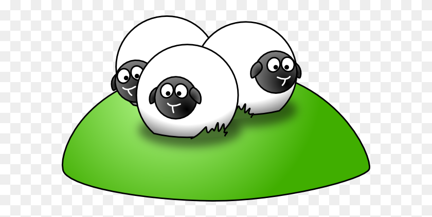 600x363 Simple Cartoon Sheep Clip Art Free Vector - Baby Sheep Clipart