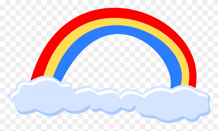 1600x916 Simple Clipart Rainbow Png - Simple Clip Art