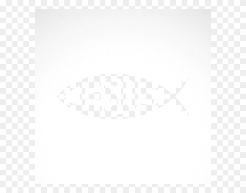 600x600 Фабрика Простых Цветных Виниловых Наклеек Иисус Рыба - Рыба Иисус Png