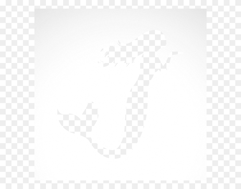 600x600 Фабрика Простых Цветных Виниловых Наклеек Русалка - Хвост Русалки Силуэт Png