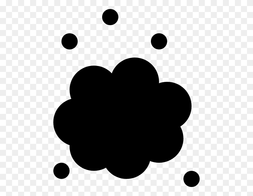 486x594 Simple Dust Cloud Png, Clip Art For Web - White Cloud Clipart