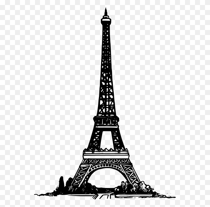 567x768 Simple Eiffel Tower - Eiffel Tower PNG