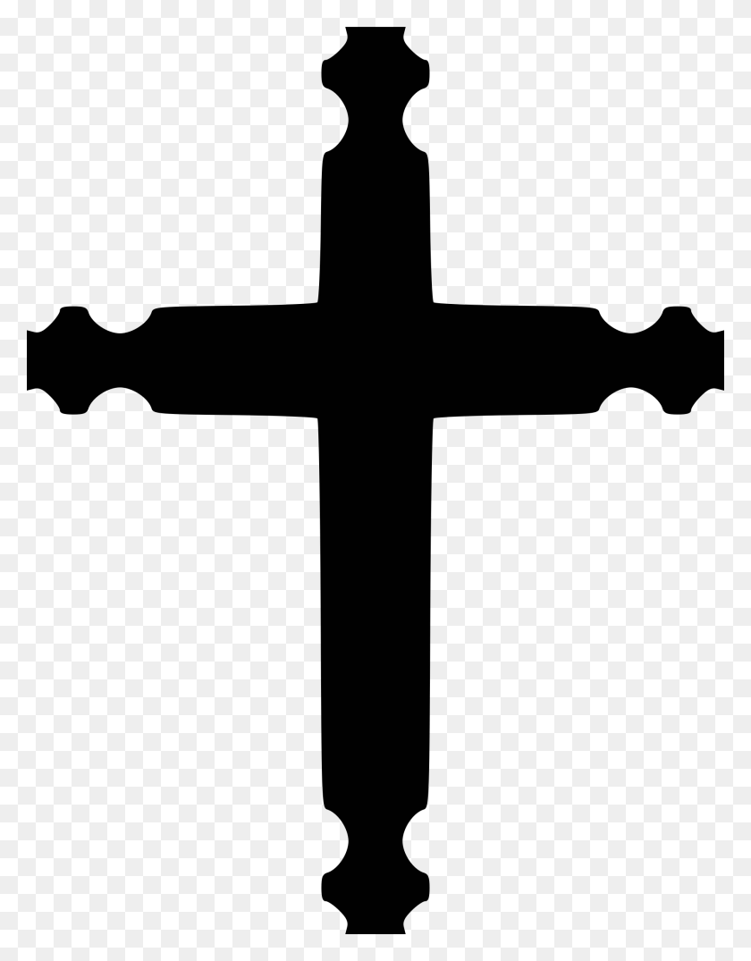 1844x2400 Simple Fancy Cross Icons Png - Cross PNG Images