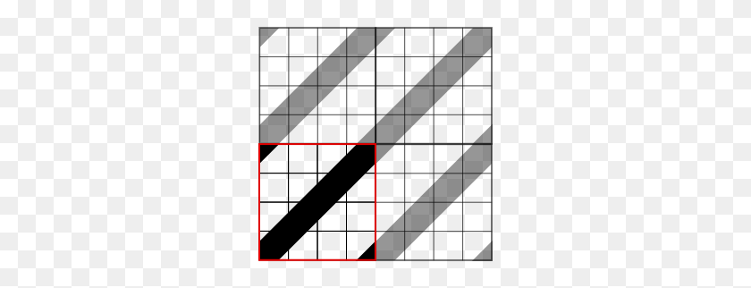 262x262 Simple Fill Pattern Diagonal Hatching - Diagonal Stripes PNG