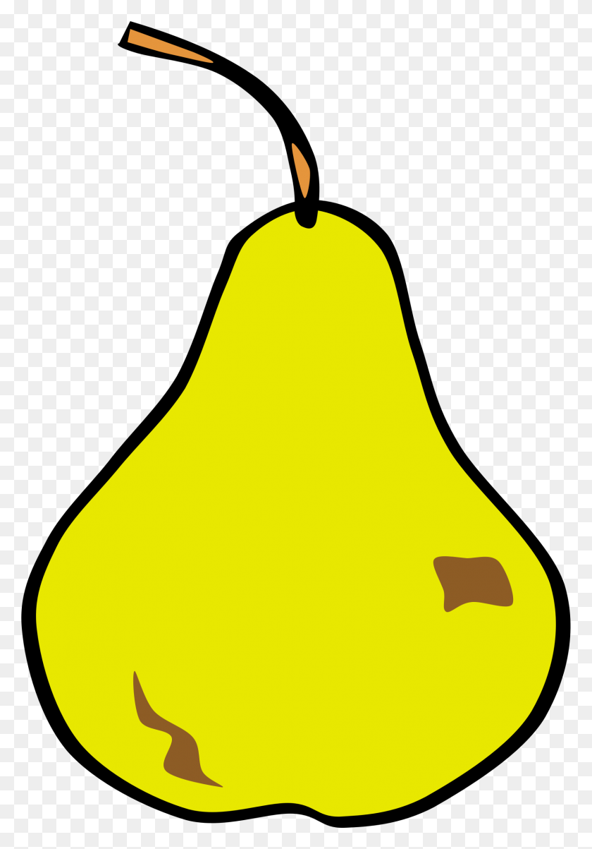1637x2400 Simple Fruit Pear Icons Png - Pear PNG