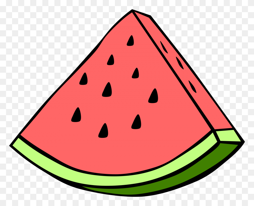 2400x1908 Simple Fruit Watermelon Icons Png - Fruit PNG