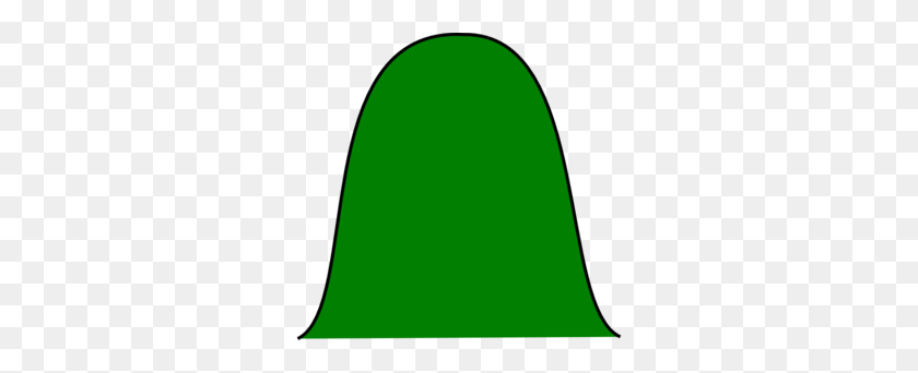 298x282 Simple Green Hill Clip Art - Simple Mountain Clipart