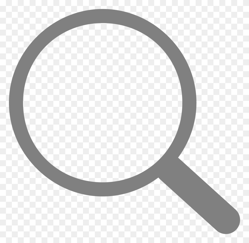 2064x2011 Simple Grey Search Icon Transparent Png - PNG Image Search