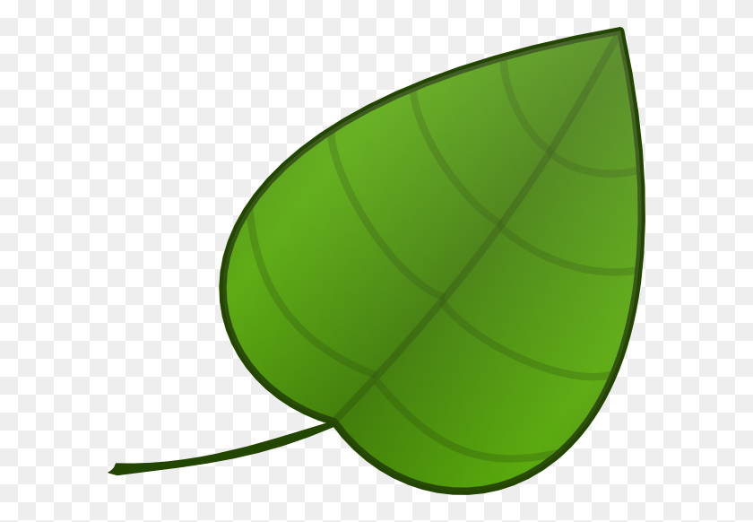 600x522 Simple Leaf Clip Art - Leaf Clipart