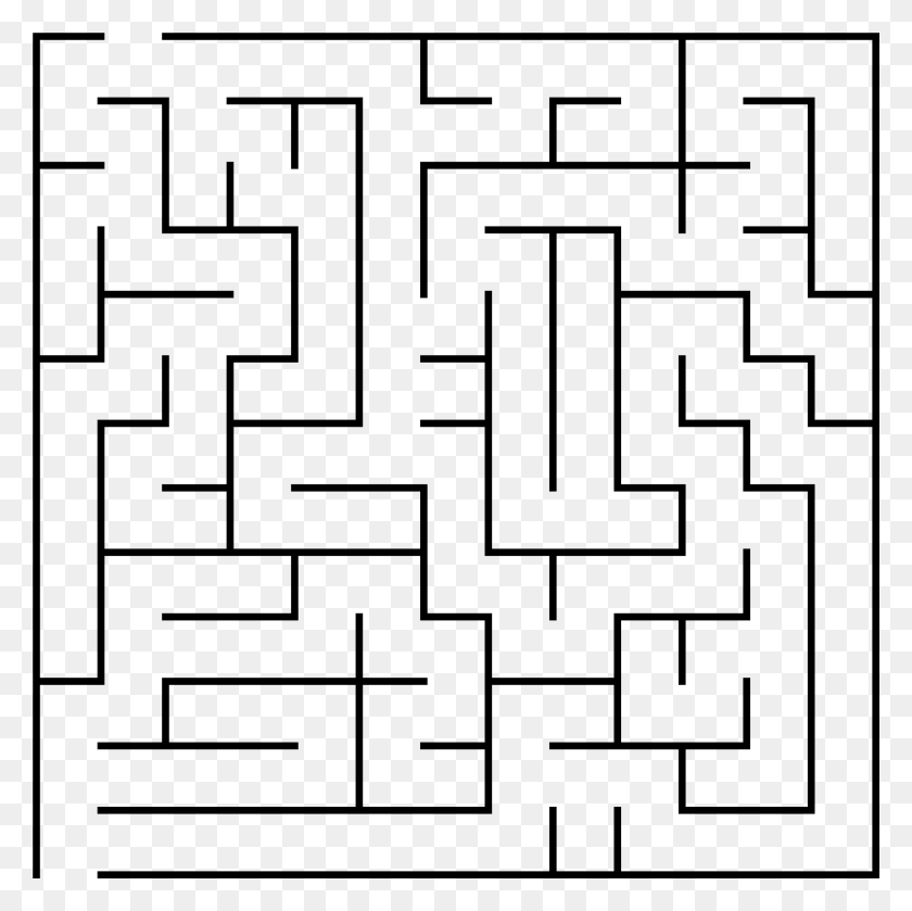 2196x2196 Simple Maze Puzzle Icons Png - Maze PNG