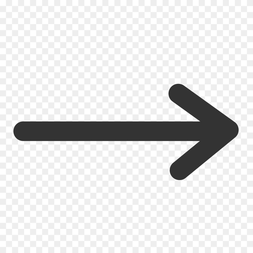 2400x2400 Simple Rounded Arrow Left Transparent Png - Right Arrow PNG