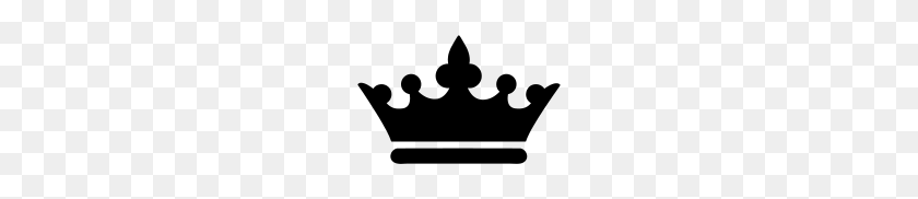 190x122 Simple Royalty Prince Princess King Queen Crown - Queen Crown PNG