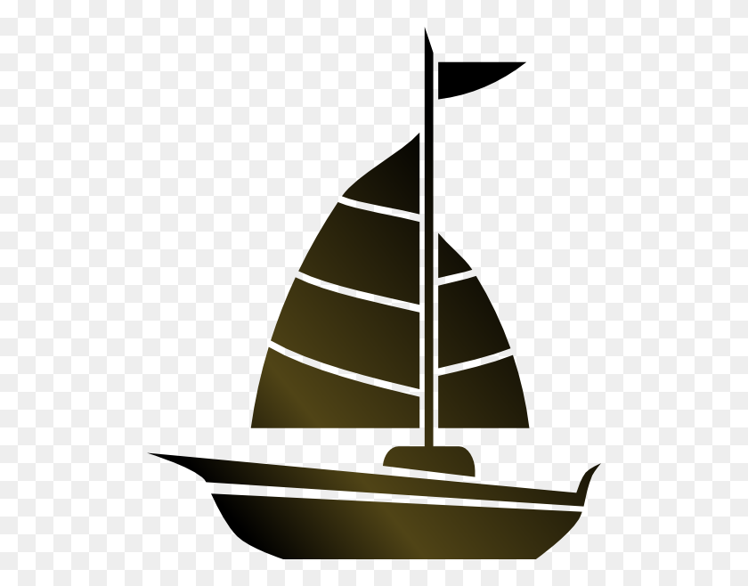 510x598 Simple Sailboat Clip Art - Yacht Clipart