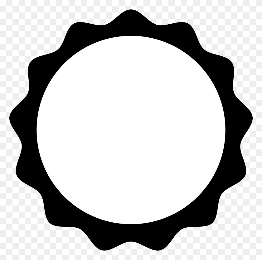 2322x2308 Simple Seal Frame Icons Png - Silver Frame PNG