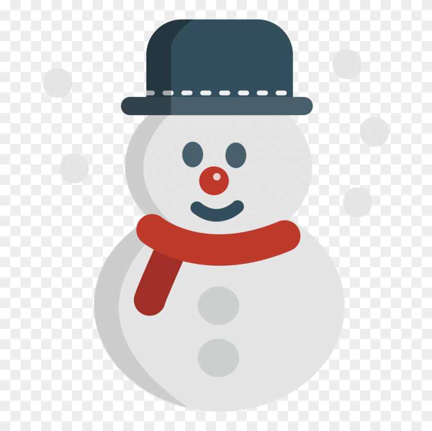 1000x1000 Simple Snowman Cliparts - Snowman Face Clipart