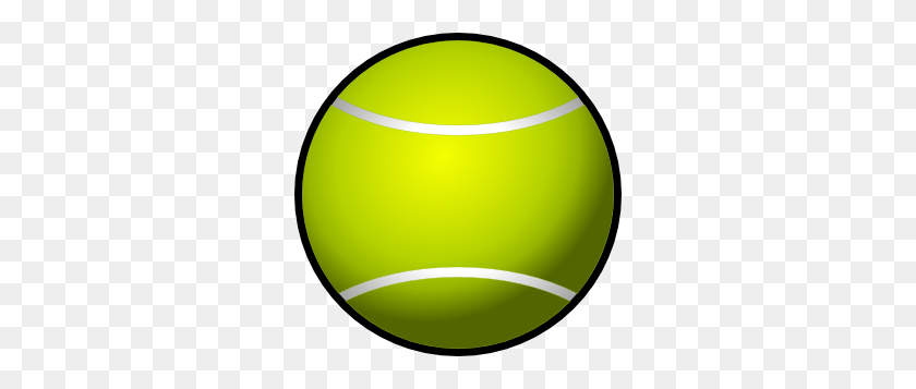 300x297 Simple Tennis Ball Png, Clip Art For Web - Tennis Clipart