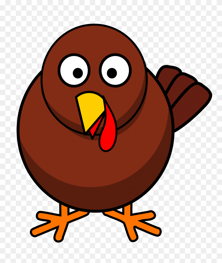 3333x4000 Simple Turkey Clipart - Simple Bird Clipart