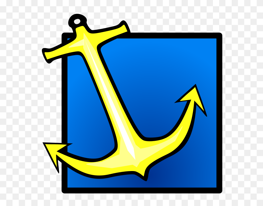 600x600 Simple Variation Anchor Clipart Png For Web - Website Design Clipart